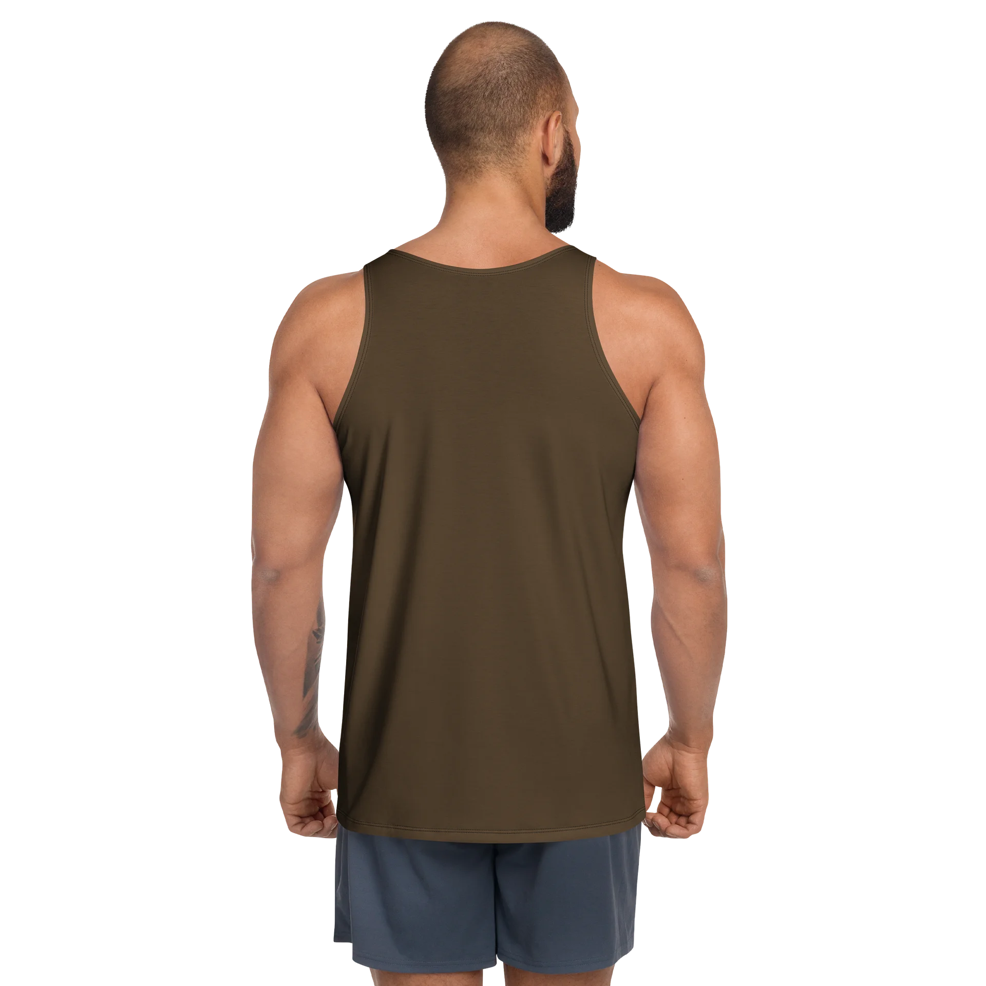 Minimal Brown Tank Top product image (4)
