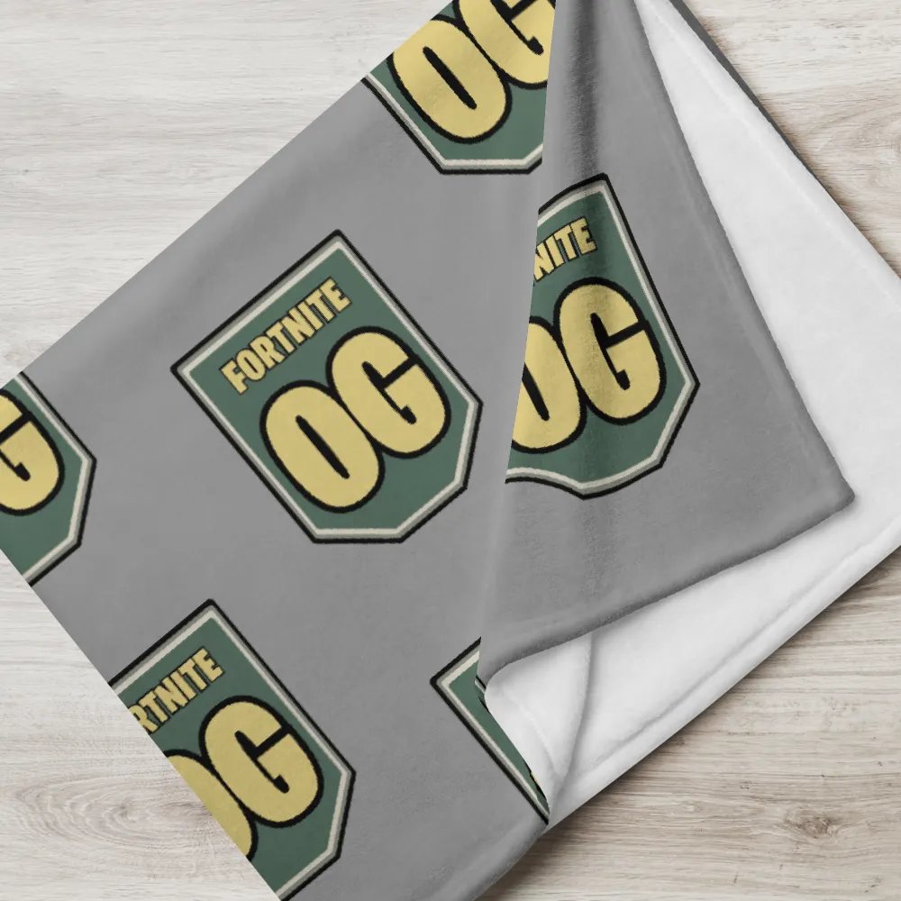 Fortnite OG Throw Blanket product image (5)