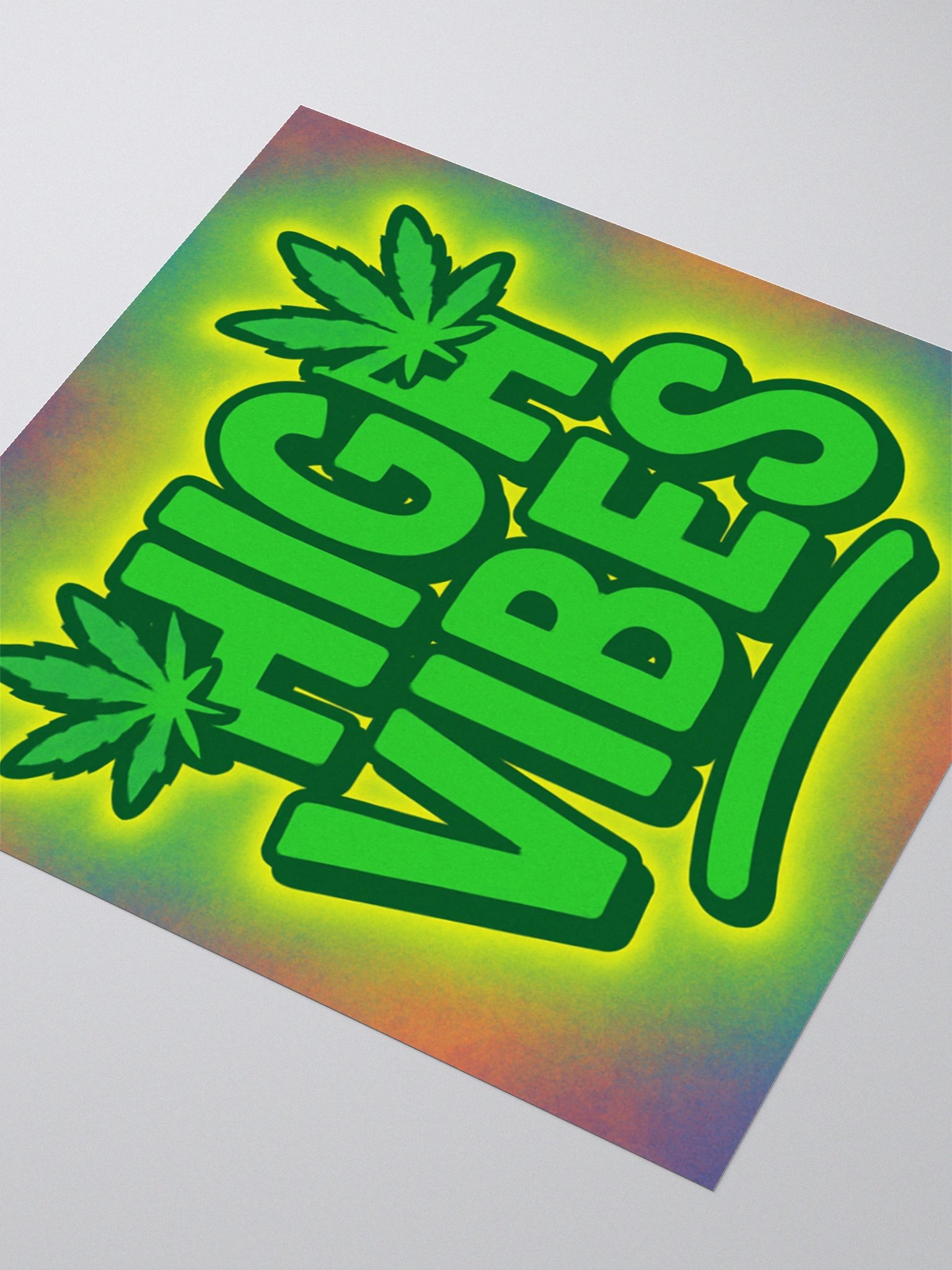 HIGH VIBES STICKER product image (4)