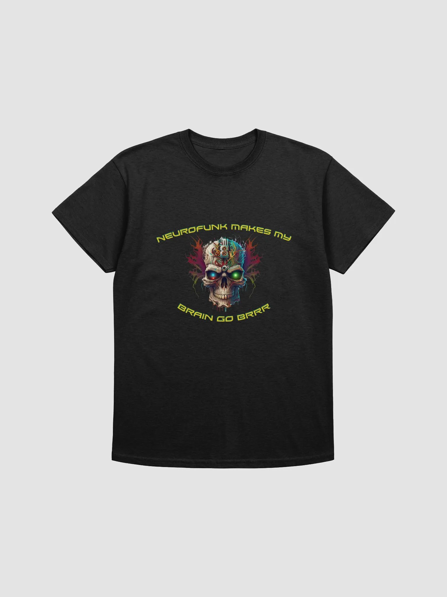 Neurofunk Makes My Brain Go Brrr | Gildan Heavyweight T-Shirt product image (1)