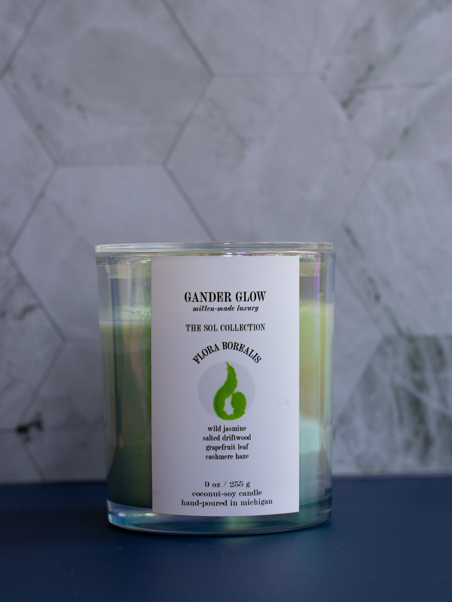 Flora Borealis Scented Coconut-Soy Wax Candle product image (1)