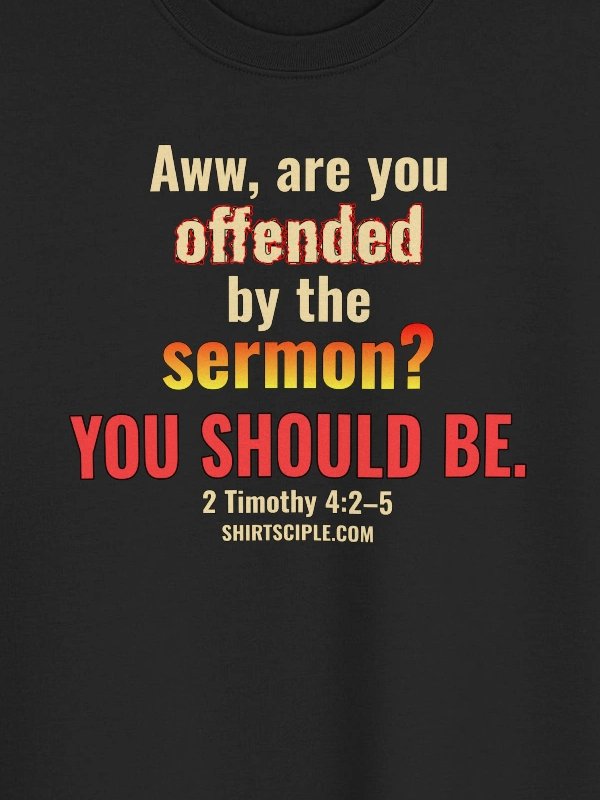 Offended By The Sermon Sweatshirt product image (14)