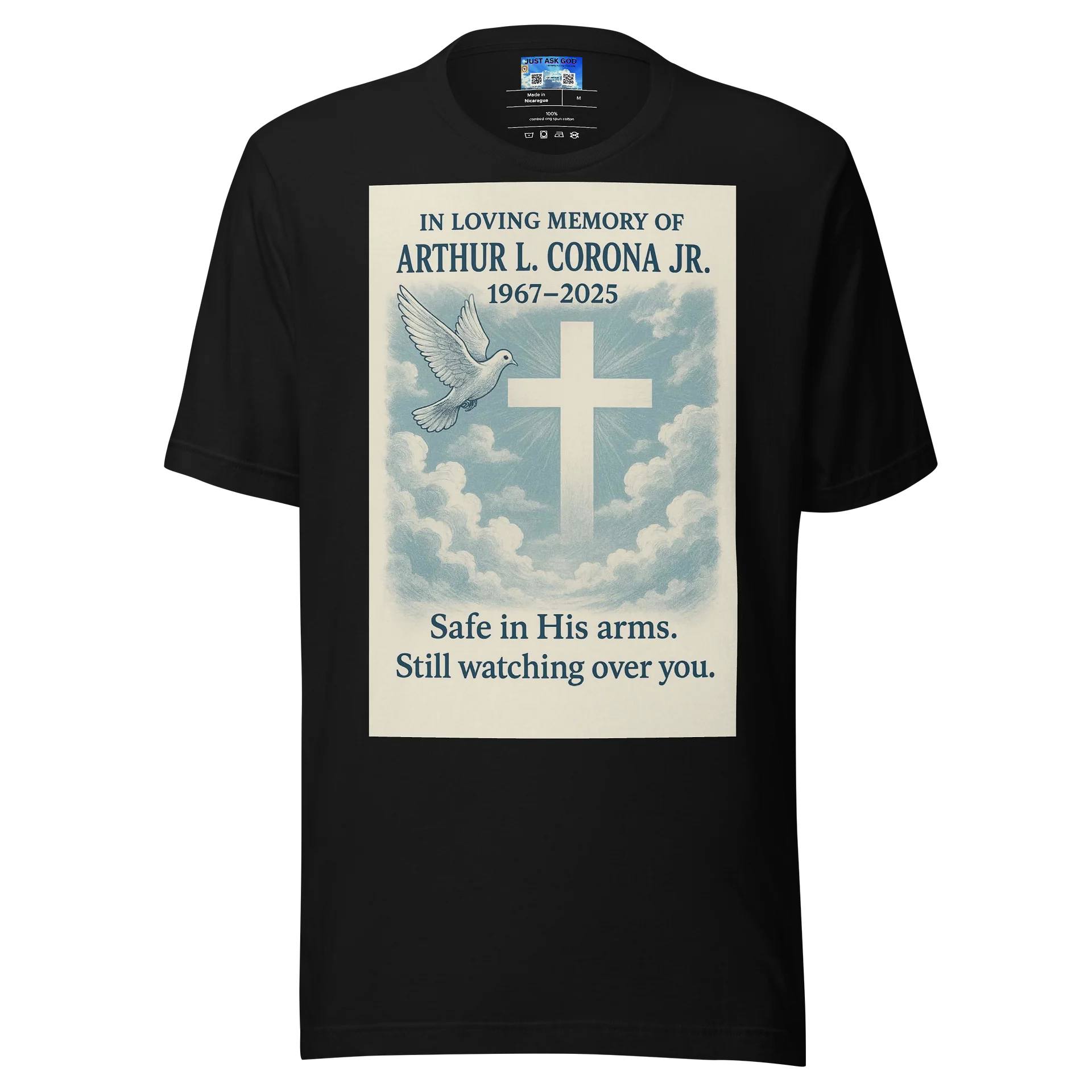 Memorial Dove and Cross T-Shirt product image (1)