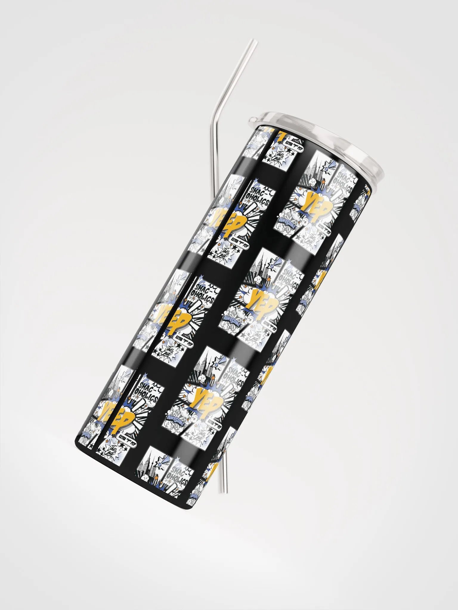 Shac-oholics Comic Blast Tumbler - 