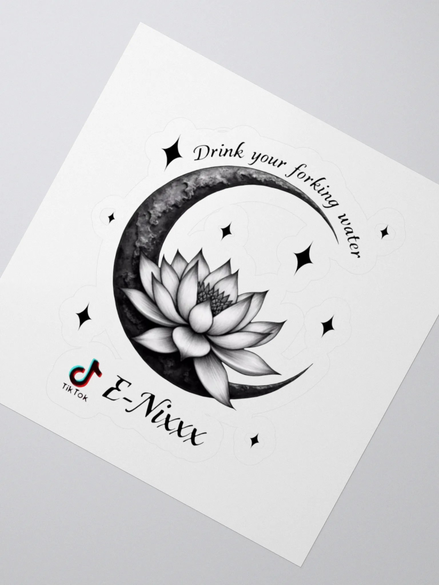 Lunar Lotus Sticker product image (4)