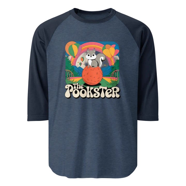 The Pookster's Rainbow Adventure Raglan Tee product image (1)