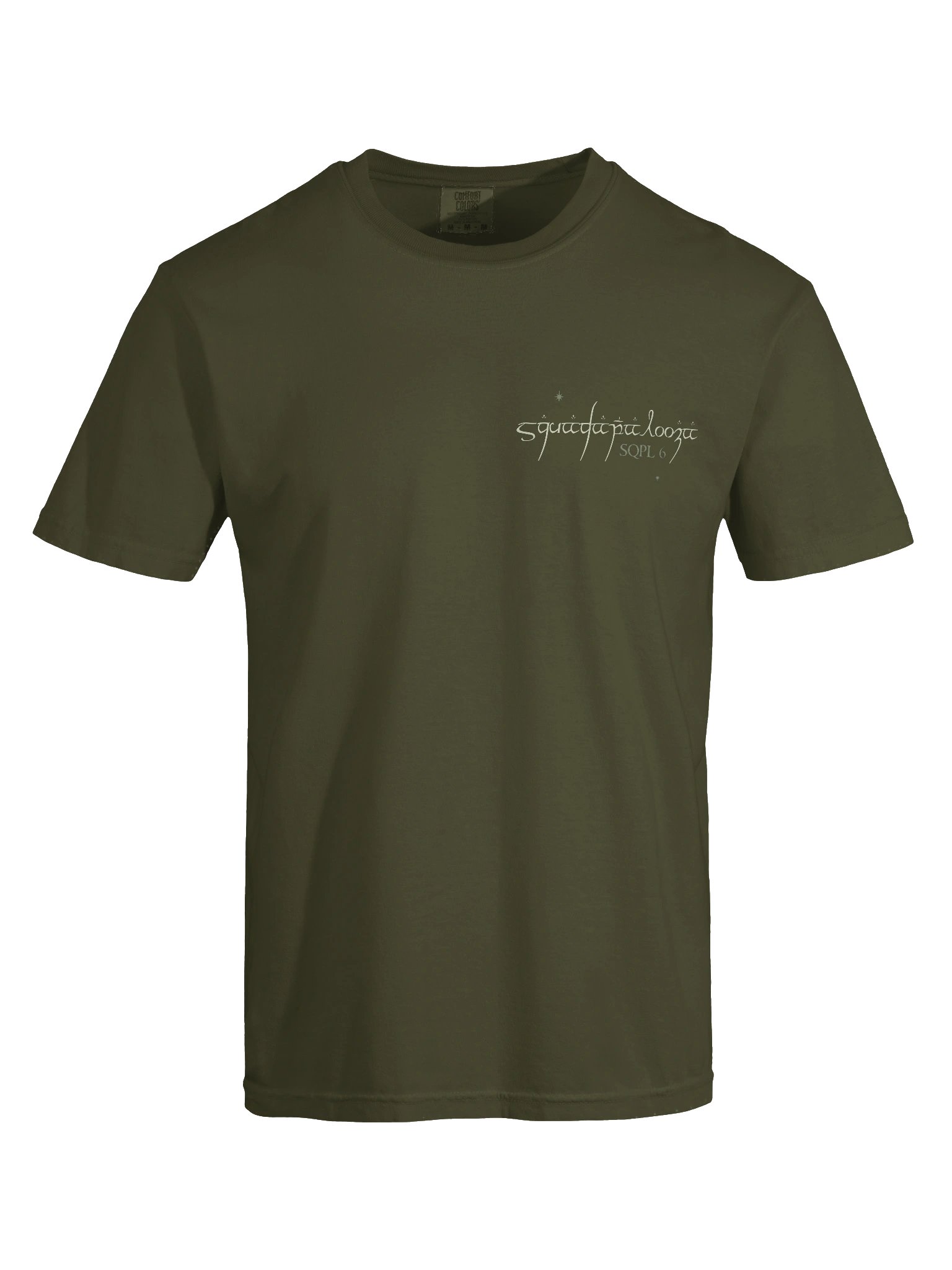 Squad of the Rings: SQPL 6 Tee Olive product image (7)