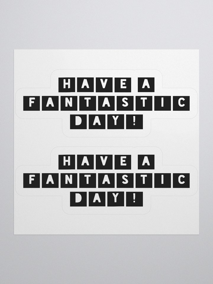 Sticky Stickers (Fantastic Day) 2-PACK product image (2)