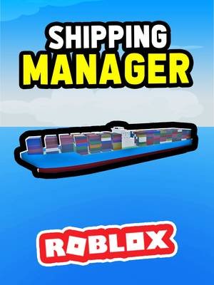 New Cargo Shipping Manager Game is Out and IT'S AMAZING! #roblox