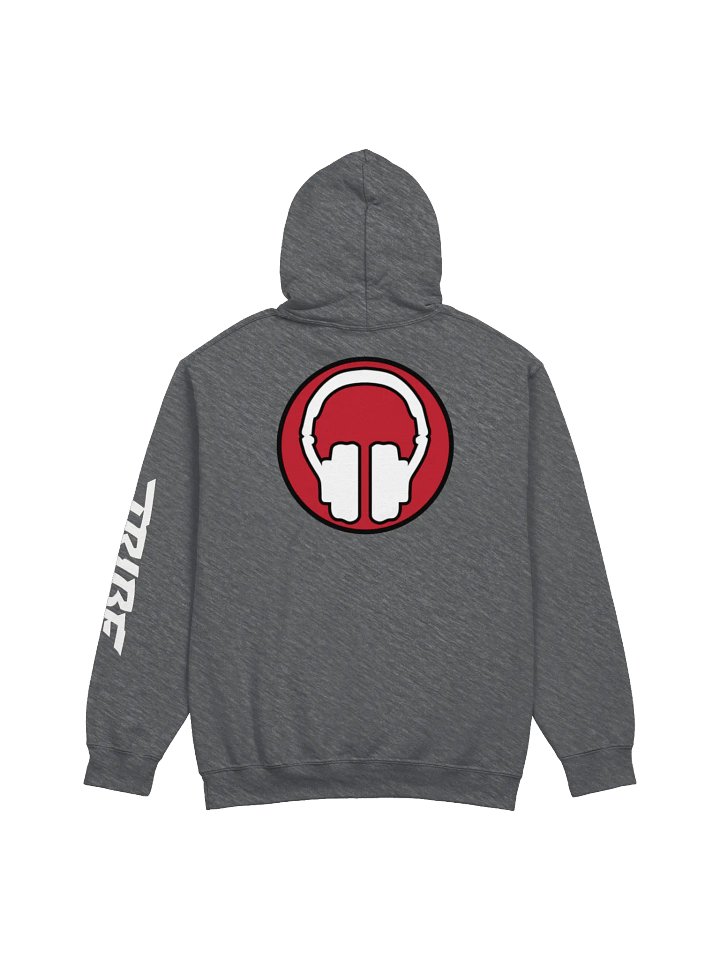 Front | Back | Arm Print Club Ready DJ School Gildan® Classic Hoodie product image (2)