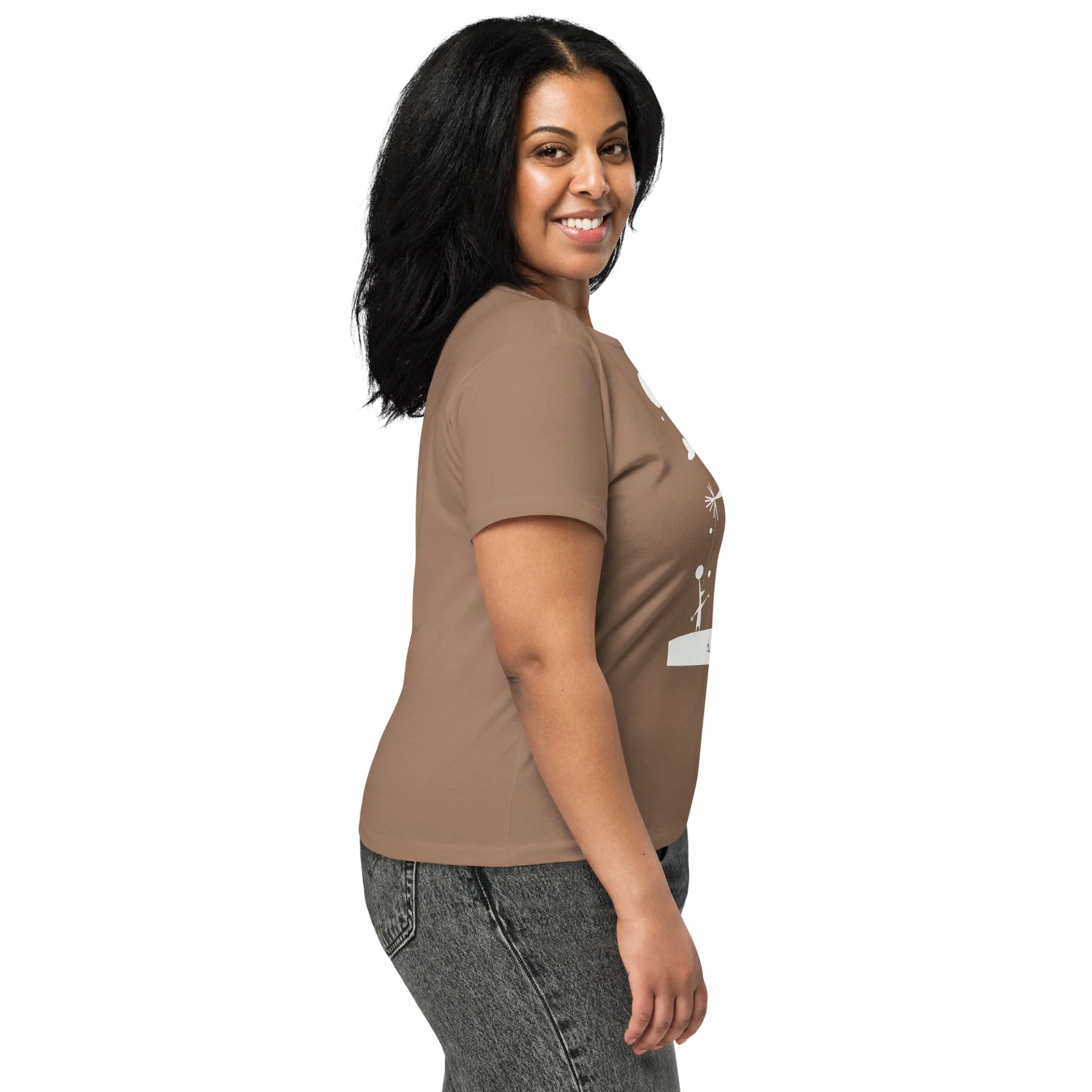 Cotton Heritage Women's High-Waisted Tee product image (22)