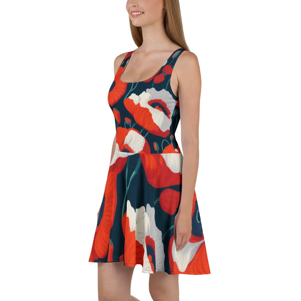 Barry Grady 'Poppies' All-Over Skater Dress product image (1)