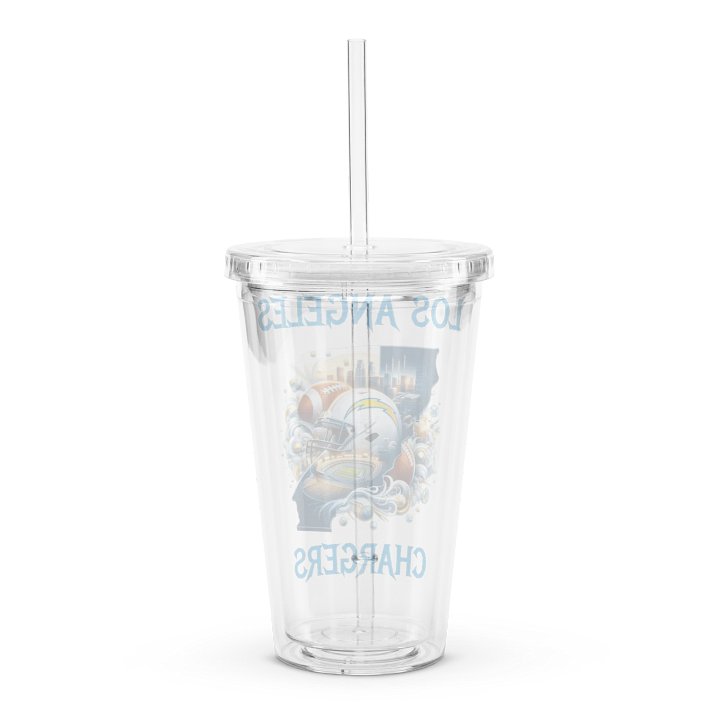 Los Angeles Cityscape Clear Tumbler (16 oz) product image (2)