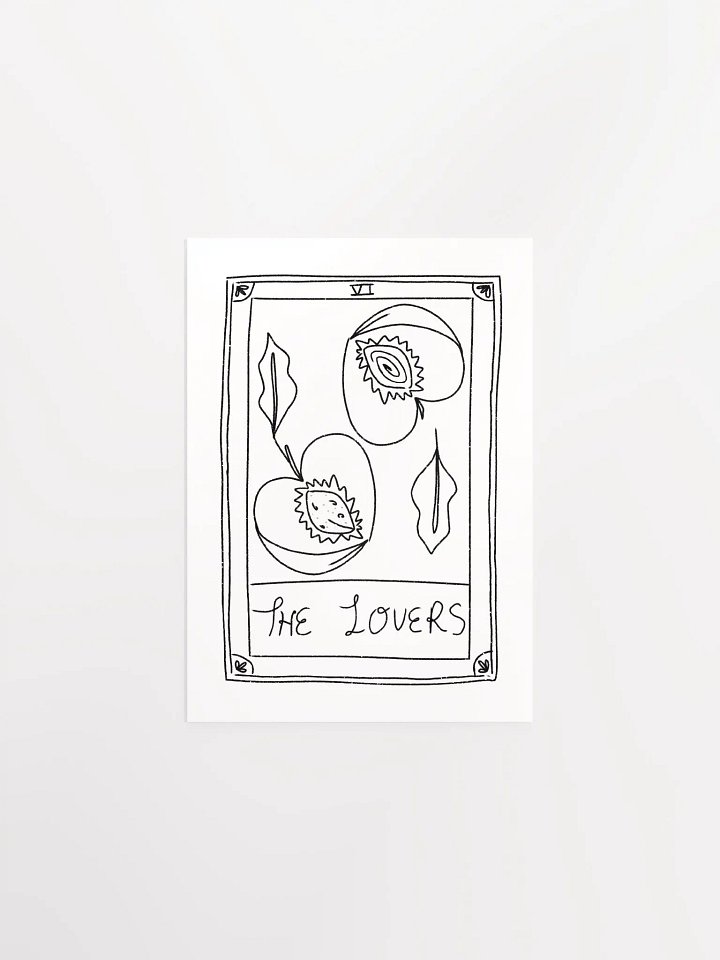 The Peach Lovers Art Print product image (1)