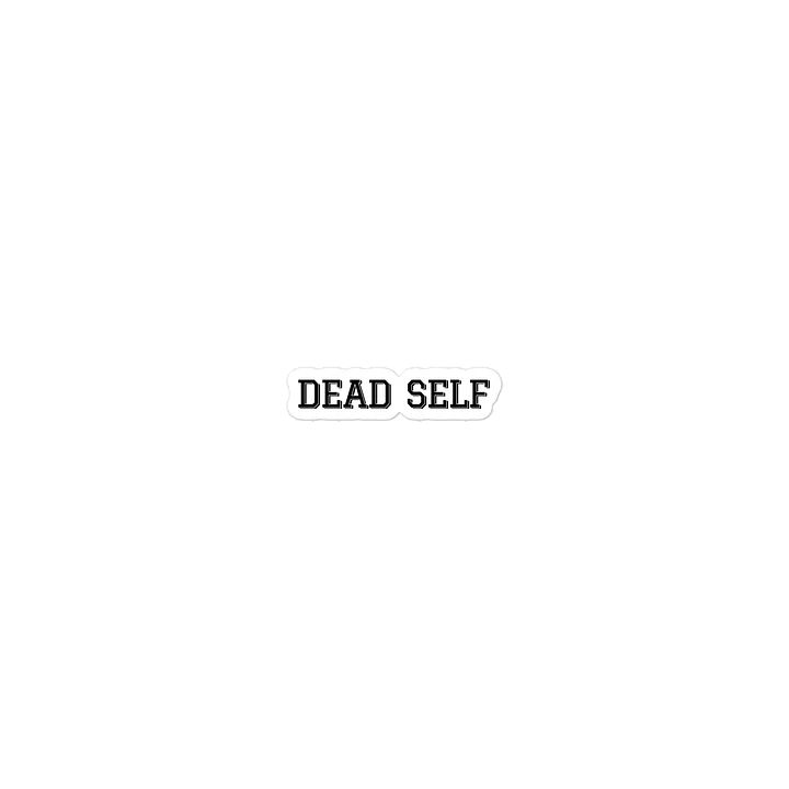 Collegiate Dead Self Die-cut Sticker product image (1)