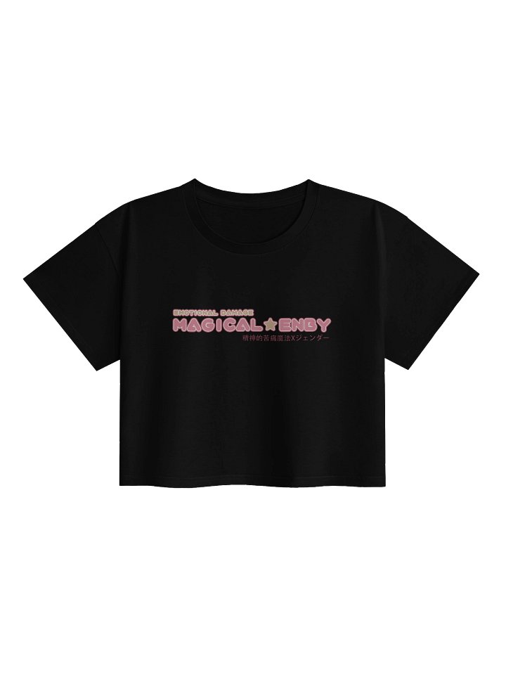 Emotional Damage Magical Enby Crop Tee product image (1)