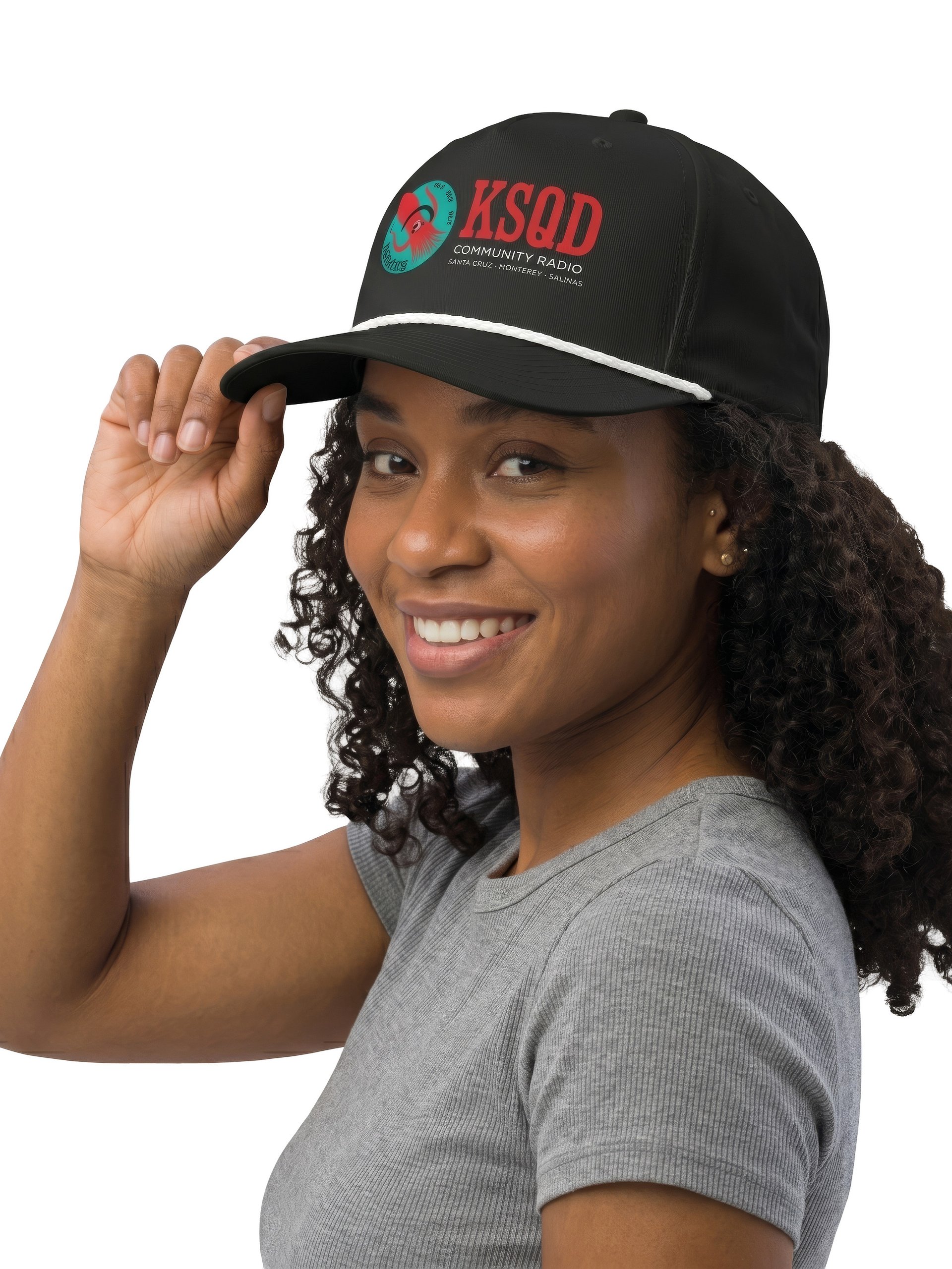 KSQD Community Radio Rope Hat product image (2)
