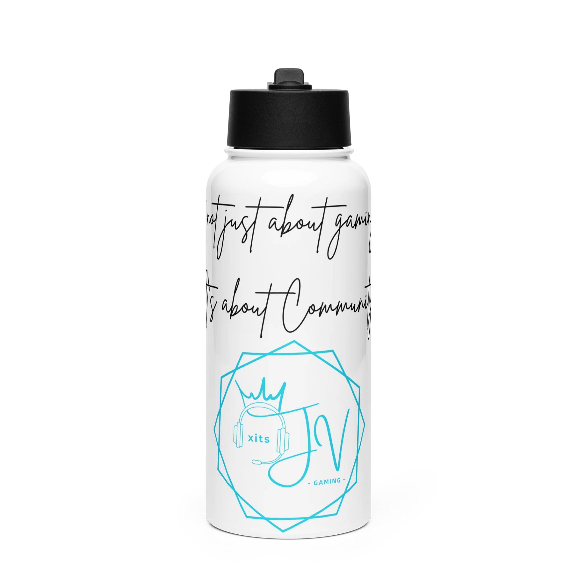 'It's About Community" Waterbottle product image (1)