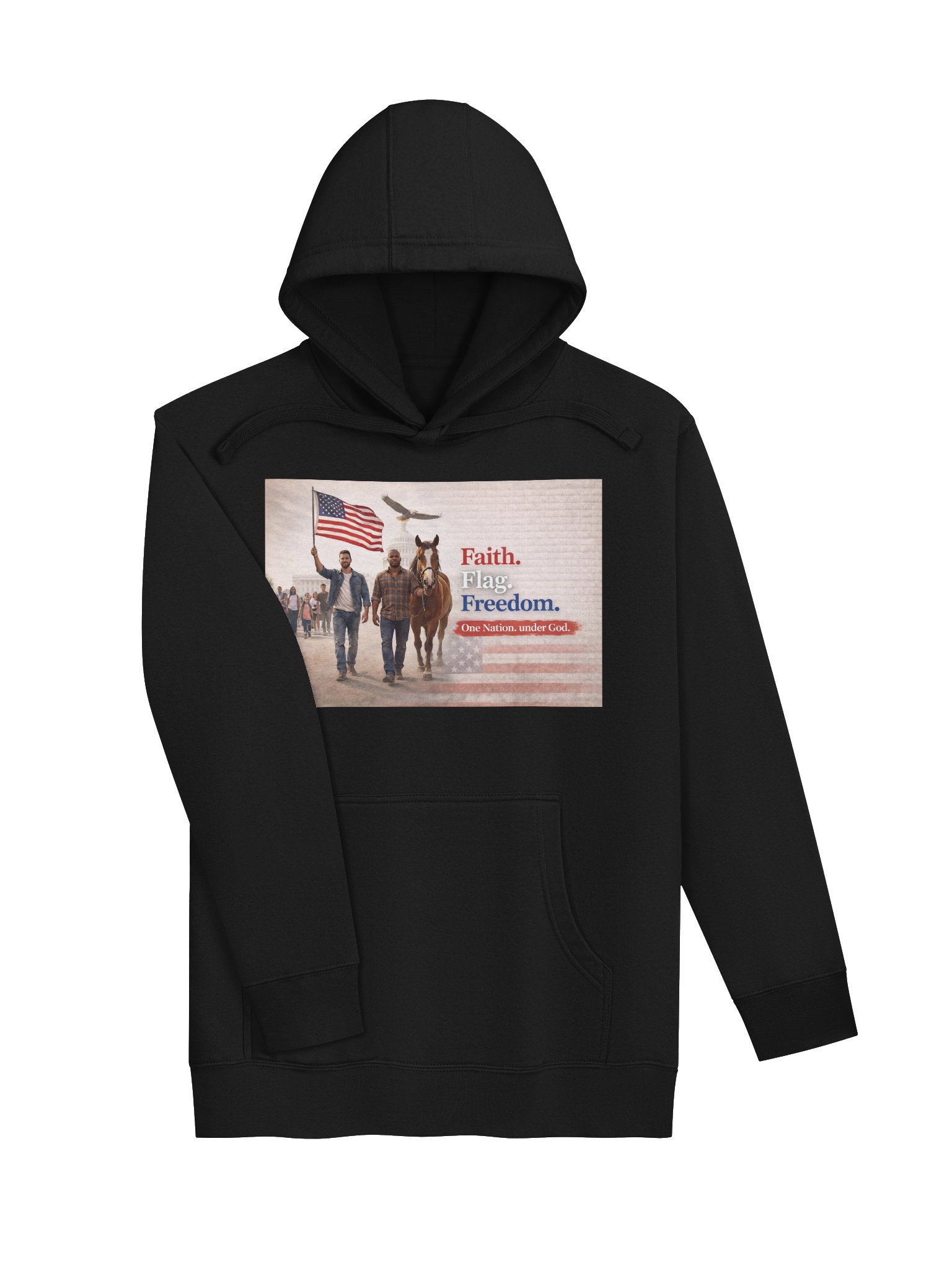 the Faith Flag Freedom hoodie product image (3)