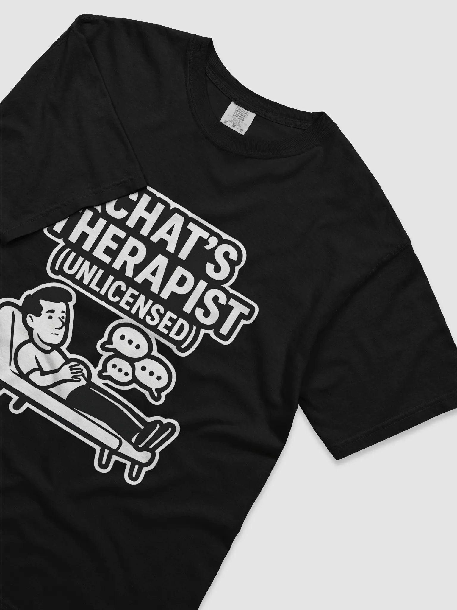 Chat's Therapist Unlicensed Graphic Tee product image (3)