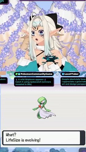 my gardevoir is,,, #pokemon #gardevoir #ajigaming #vtuber #foxgirl #chaos