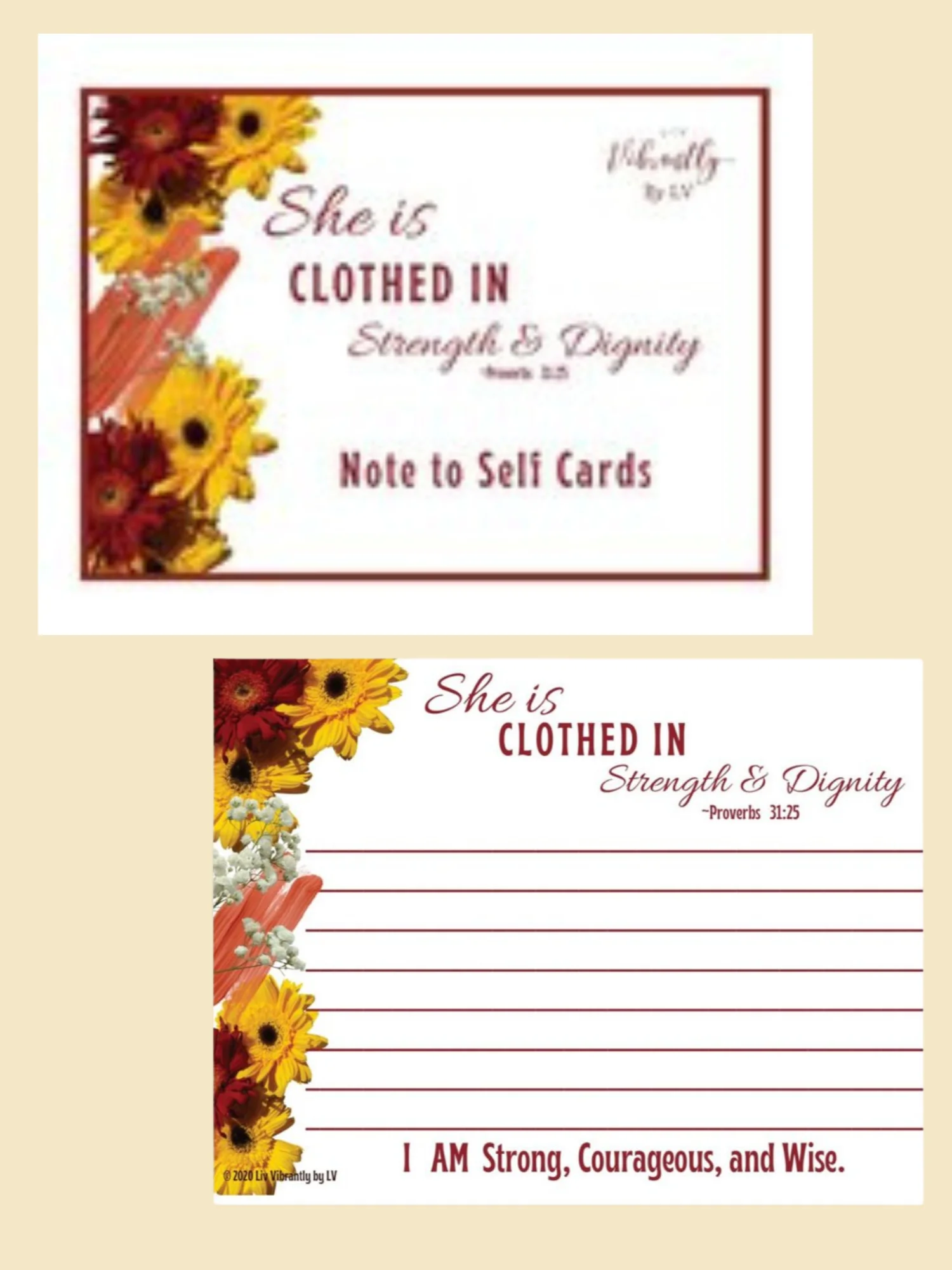 Bless Her Bundle — 10 Notes to Self Stationery Sets product image (5)