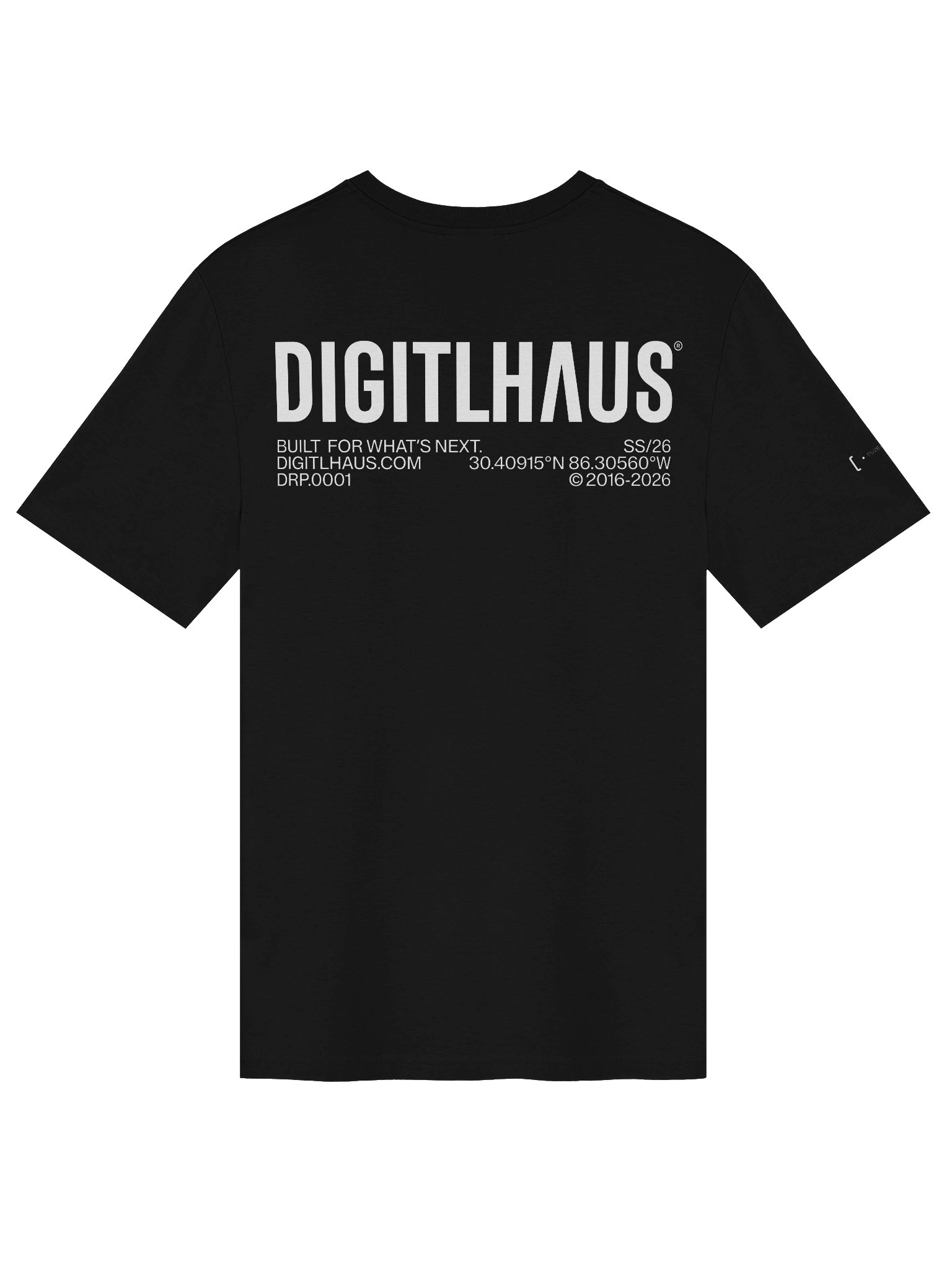 DigitlHaus T-Shirt - Black product image (2)