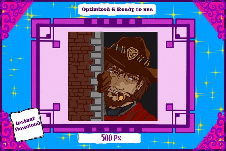Cole Cassidy Lurk animated emote product image (1)