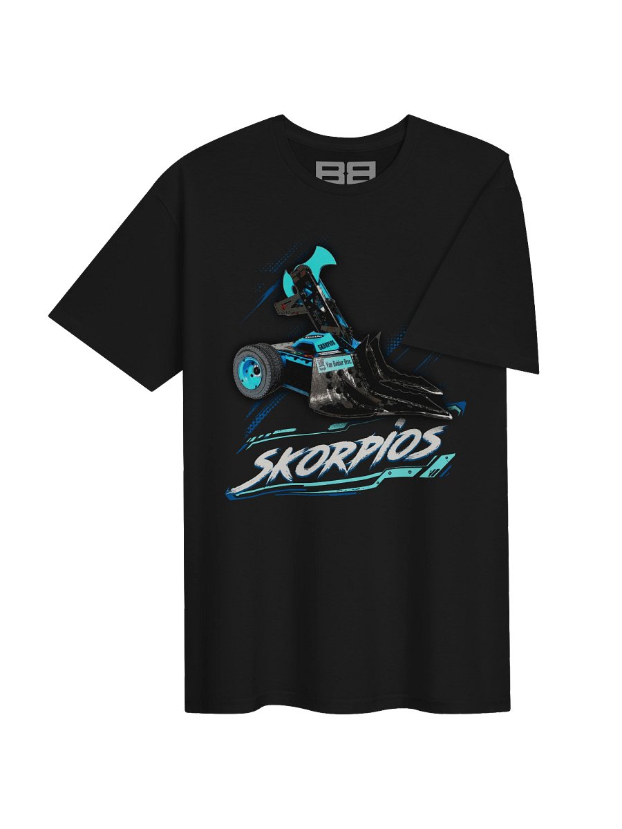 Skorpios - BattleBots Choose Your Champion! - Pro League 2026 Two-Sided Tee product image (8)