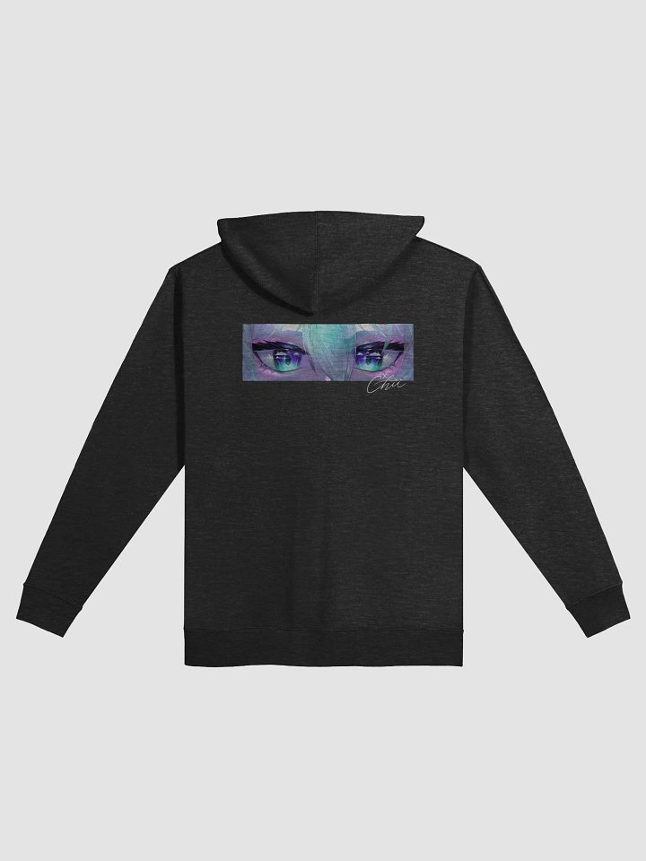 xCutechi Men's Zip Up Hoodie Eye Banner No Front product image (3)