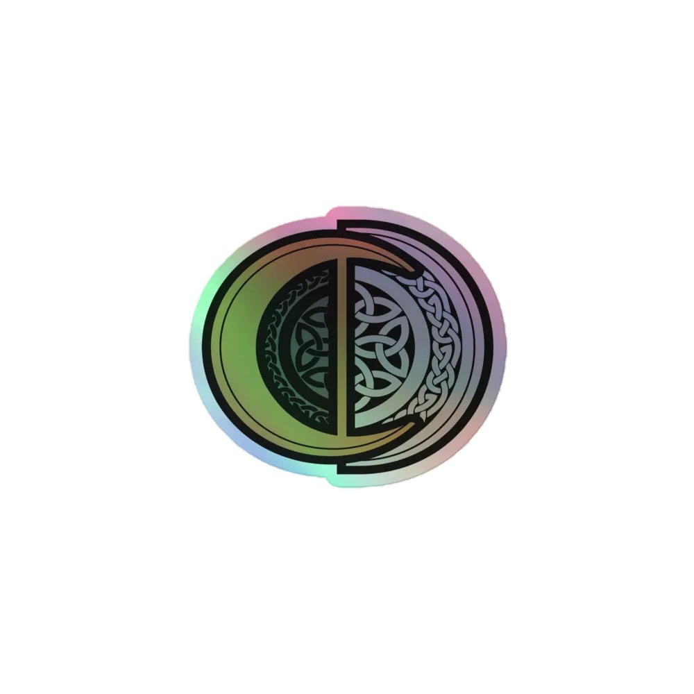 Cide Logo Holographic Sticker product image (1)