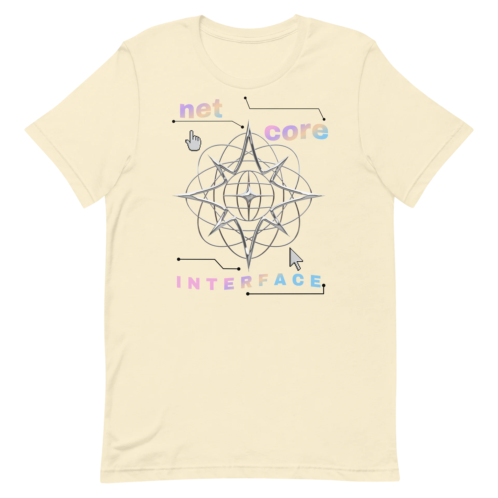 Netcore Interface Geometric T-Shirt product image (2)