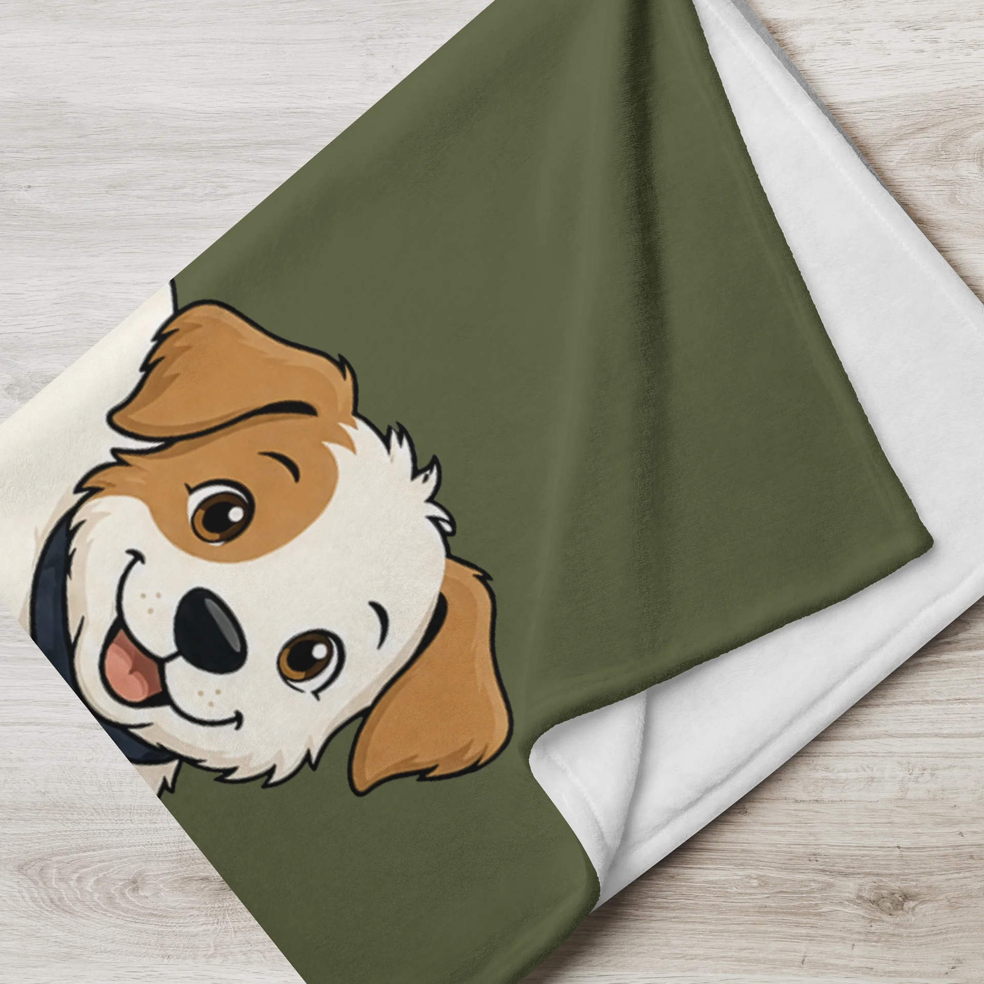 Sonance Dog Throw Blanket (Play) Saratoga Green product image (2)