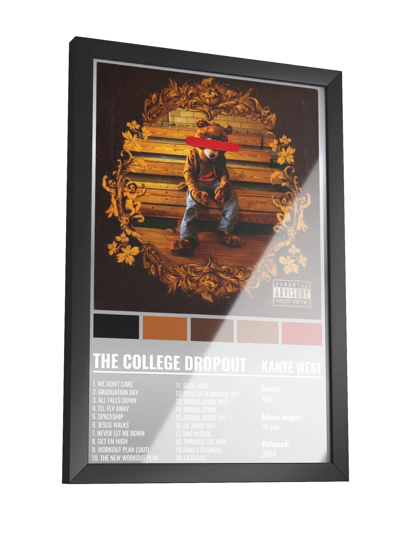 THE COLLEGE DROPOUT "PLATINUM" product image (4)