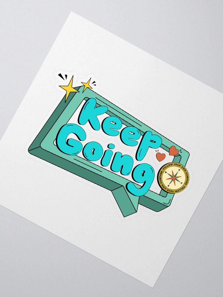 keep going ♡ sticker product image (2)