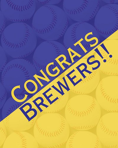 It was a heck of a World Series, playoff run, and really an entire season of baseball for the Brewers. If it couldn't be my t...
