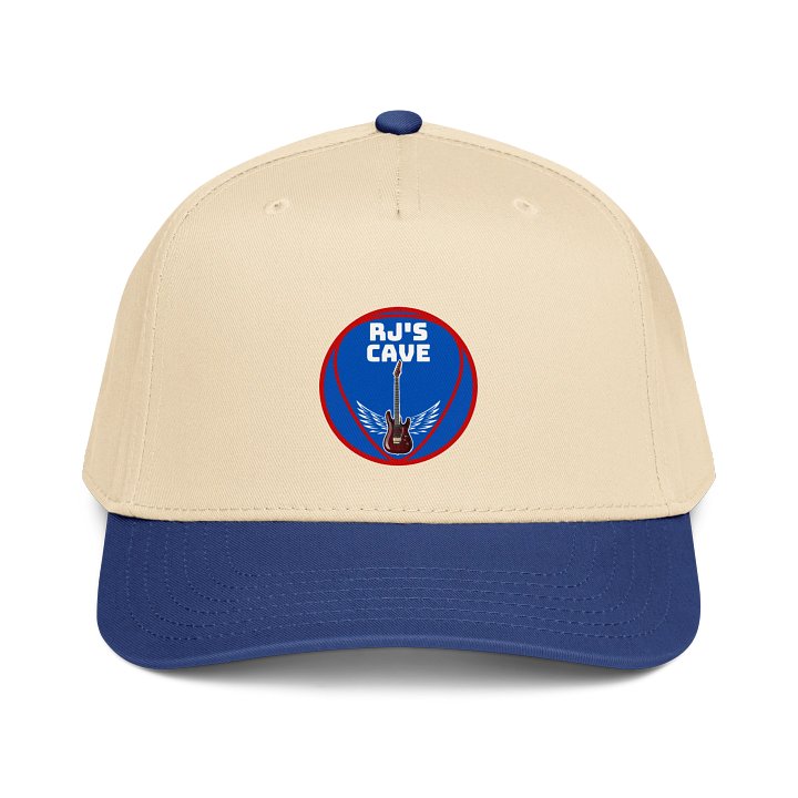 LOGO "MID-BASEBALL" CAP NATURAL/BLUE/BLUE product image (1)