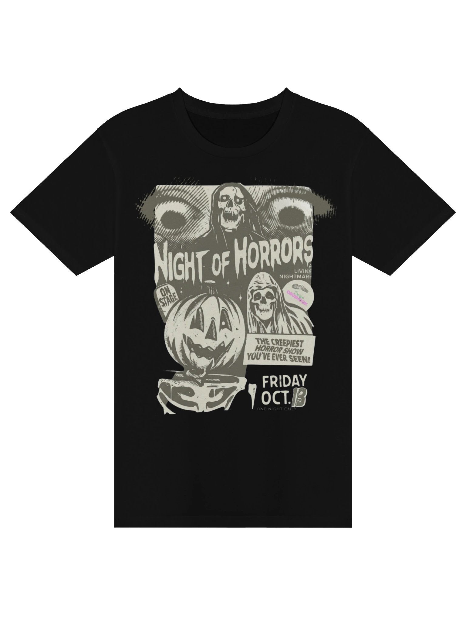 Obushook Night of Horrors Unisex Tee product image (1)