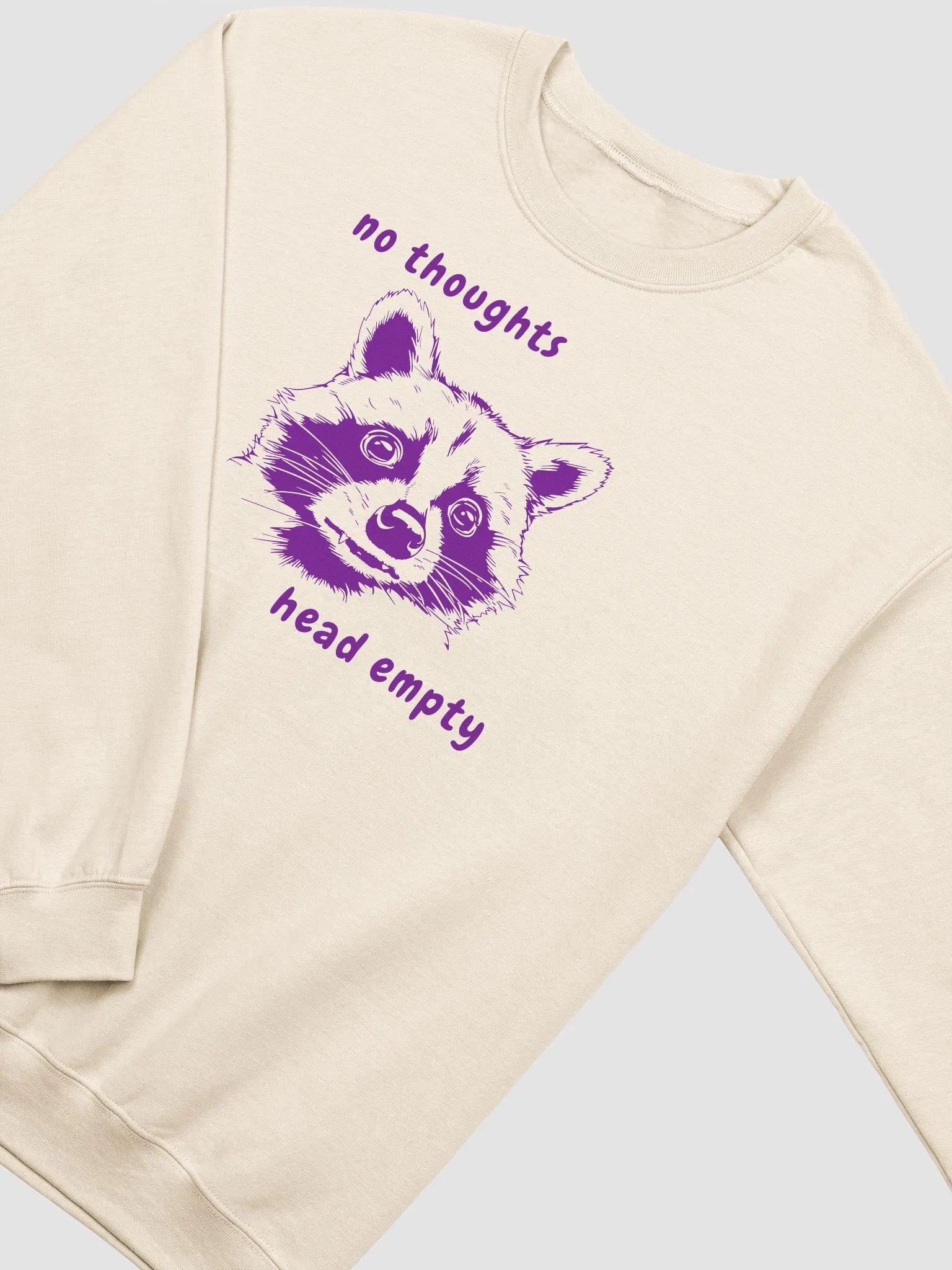No thoughts head empty Crewneck product image (2)