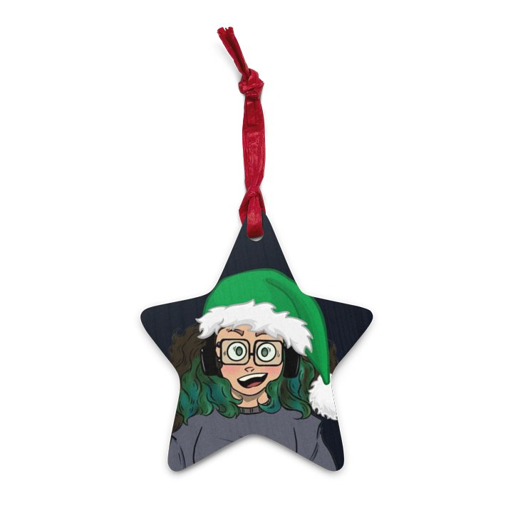Techyries Host - Morgan - Star Wooden Ornament product image (1)