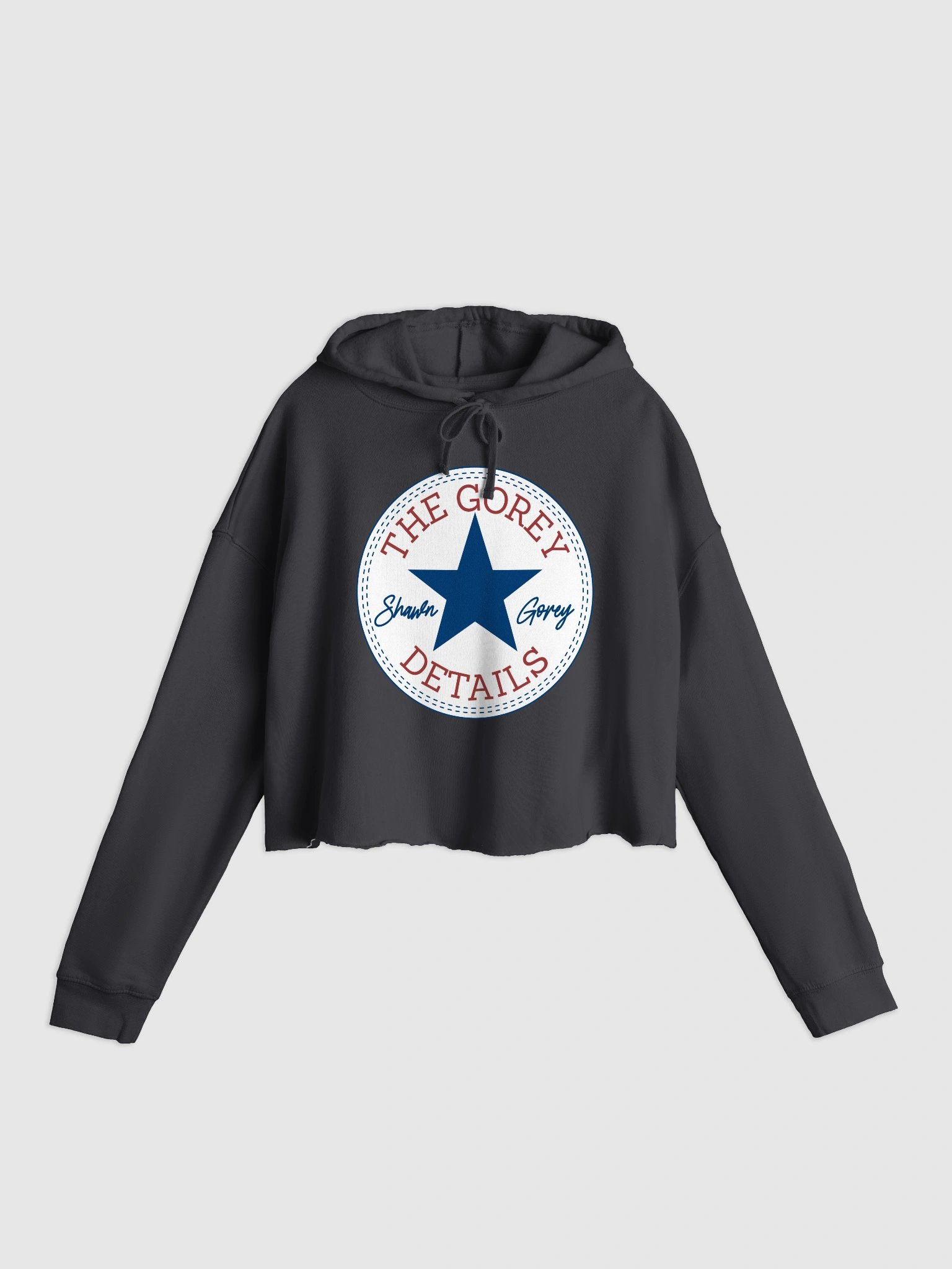 All Stars - Independent Trading Co. Women’s Lightweight Cropped Hoodie product image (2)