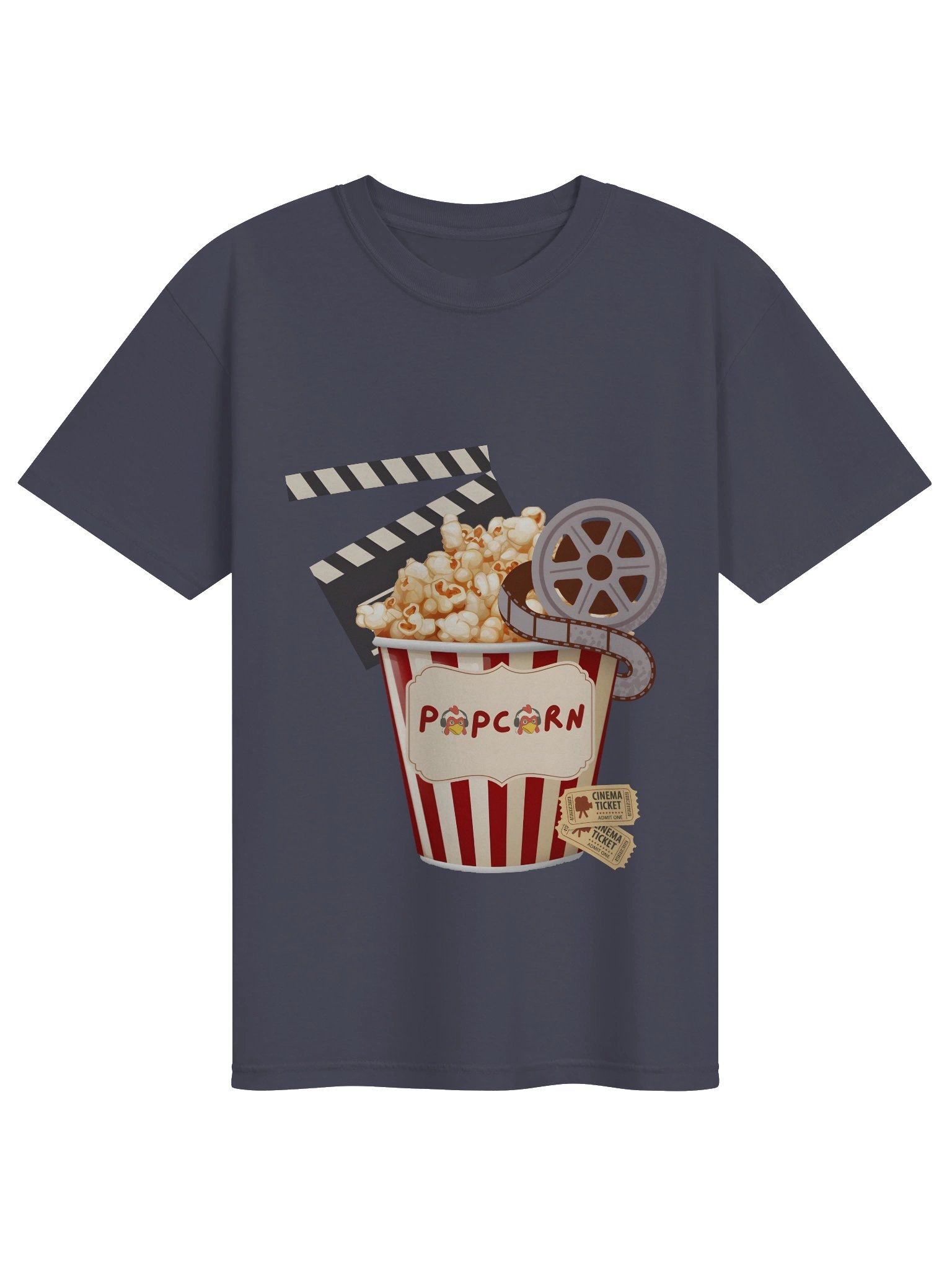 Movie Night Heavy Tee 1 product image (1)