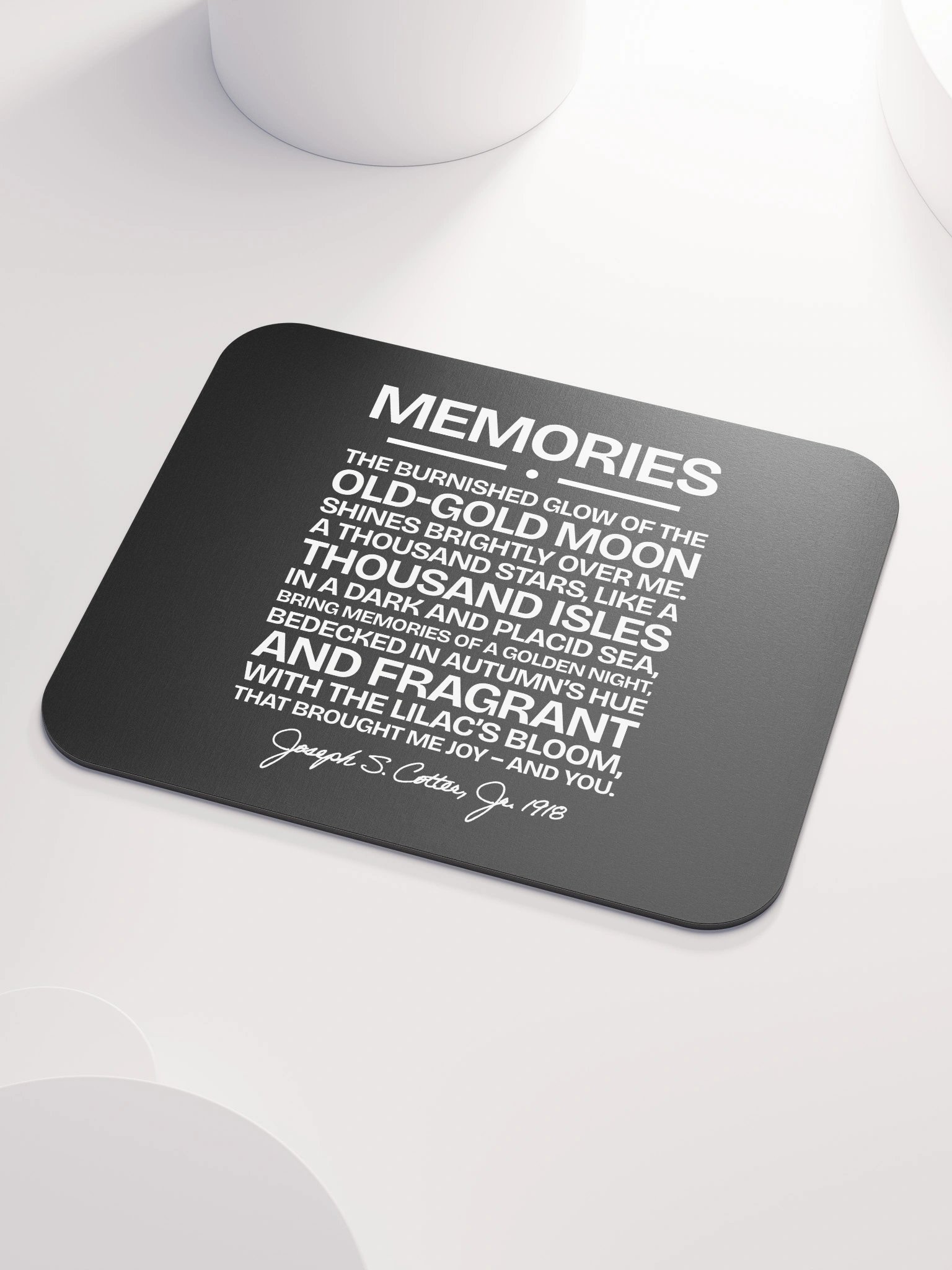 Memories Mouse Pad product image (3)