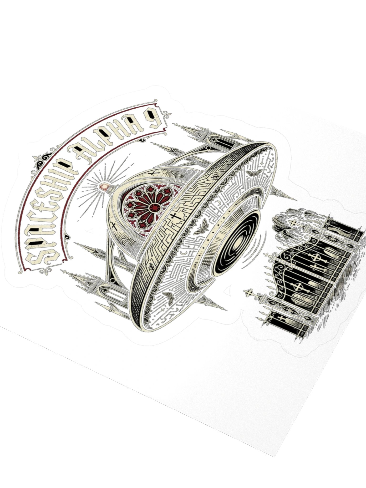 Cathedral Ship — Sticker product image (3)