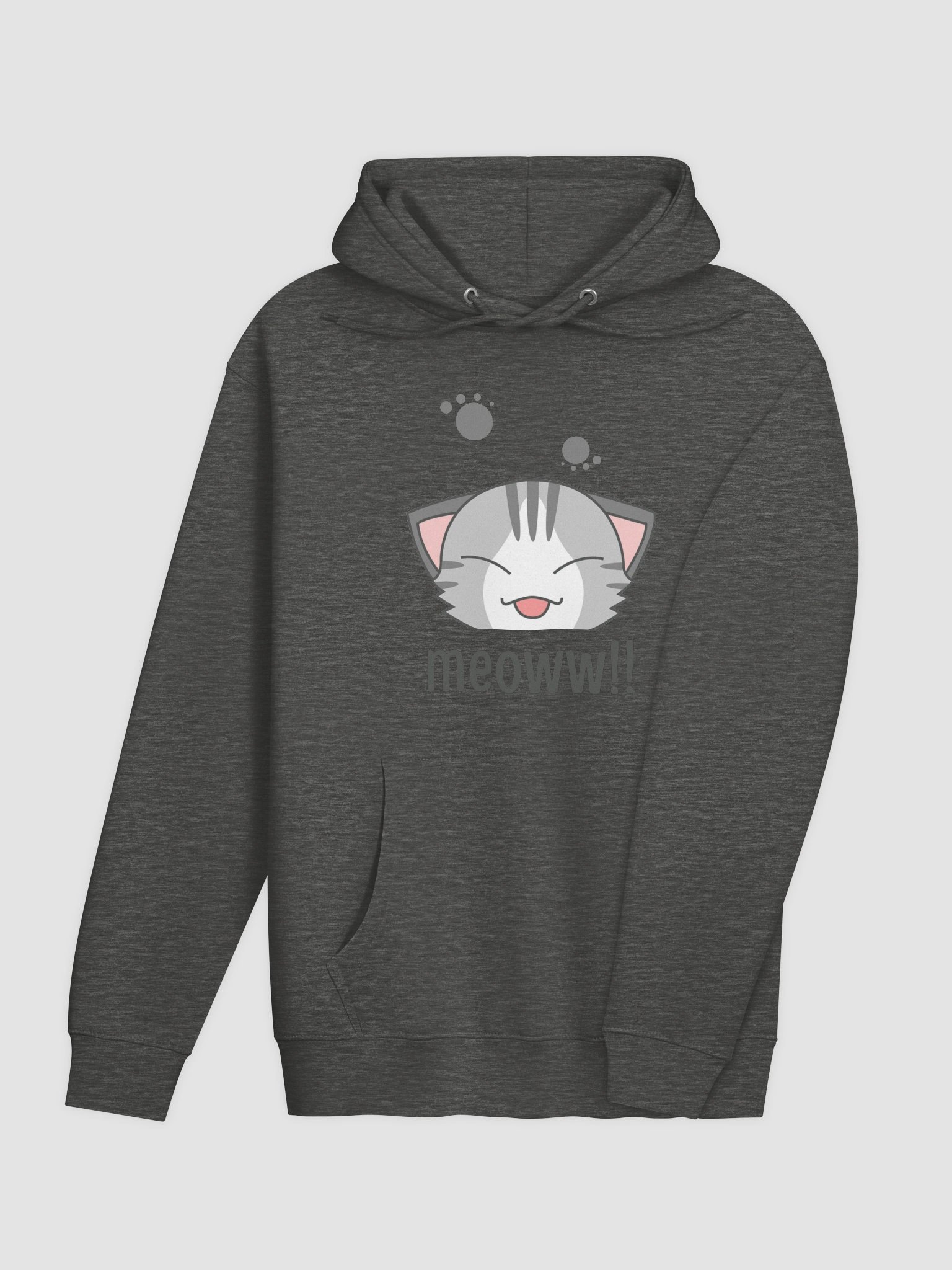 Meoww! Smiling Cat Premium Hoodie product image (28)