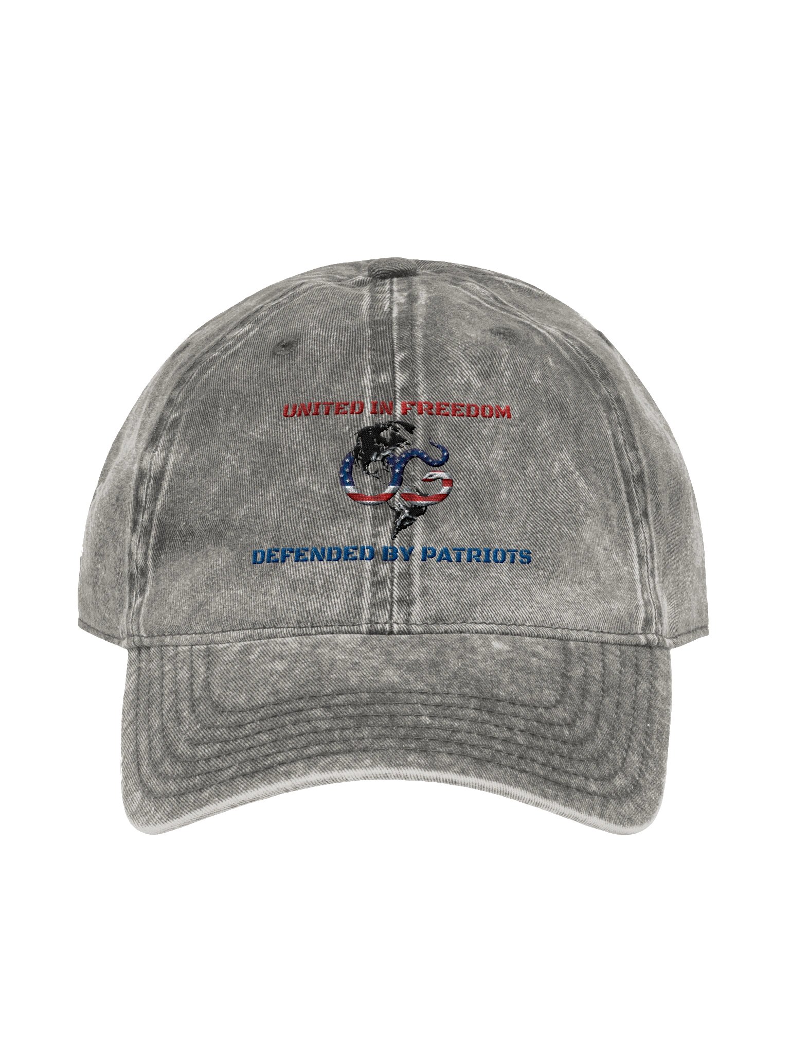 Our Gadsden Flag Logo Washed Cap product image (3)