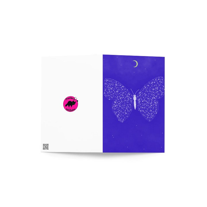 Starry Butterfly Greeting Card product image (2)