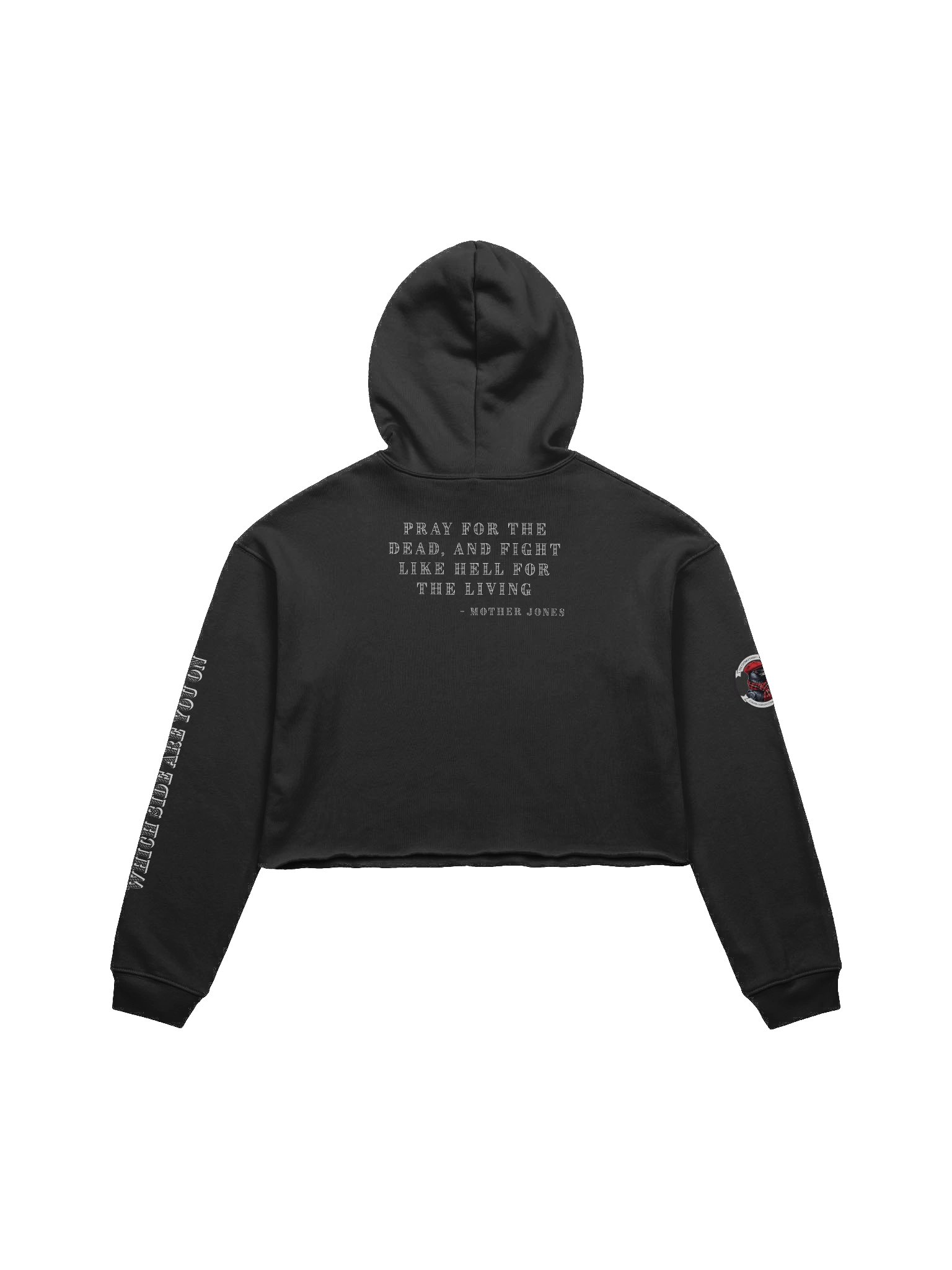 REMEMBER BLAIR MOUNTAIN CROP HOODIE product image (2)