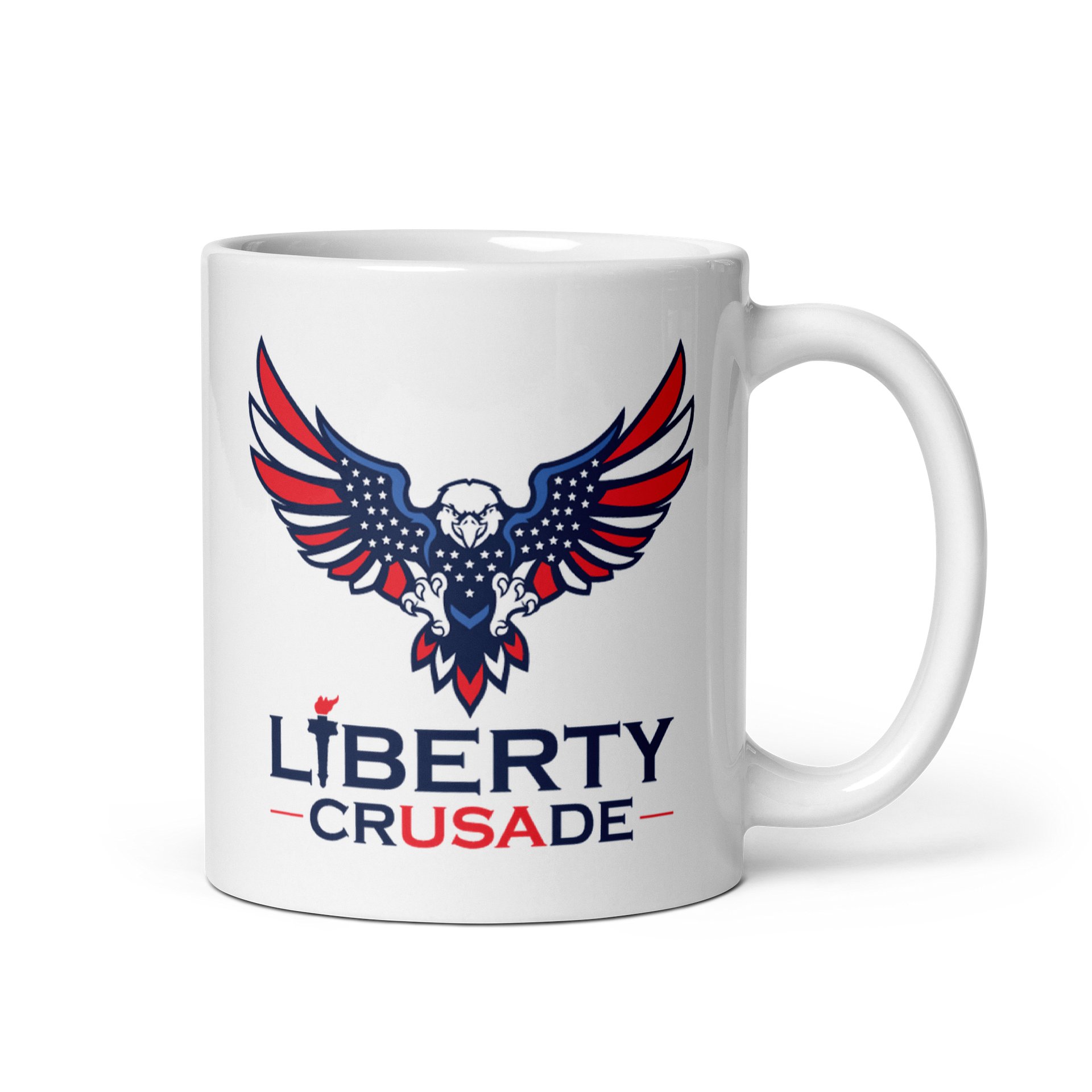 Liberty Crusade Eagle X Torch Mug product image (2)