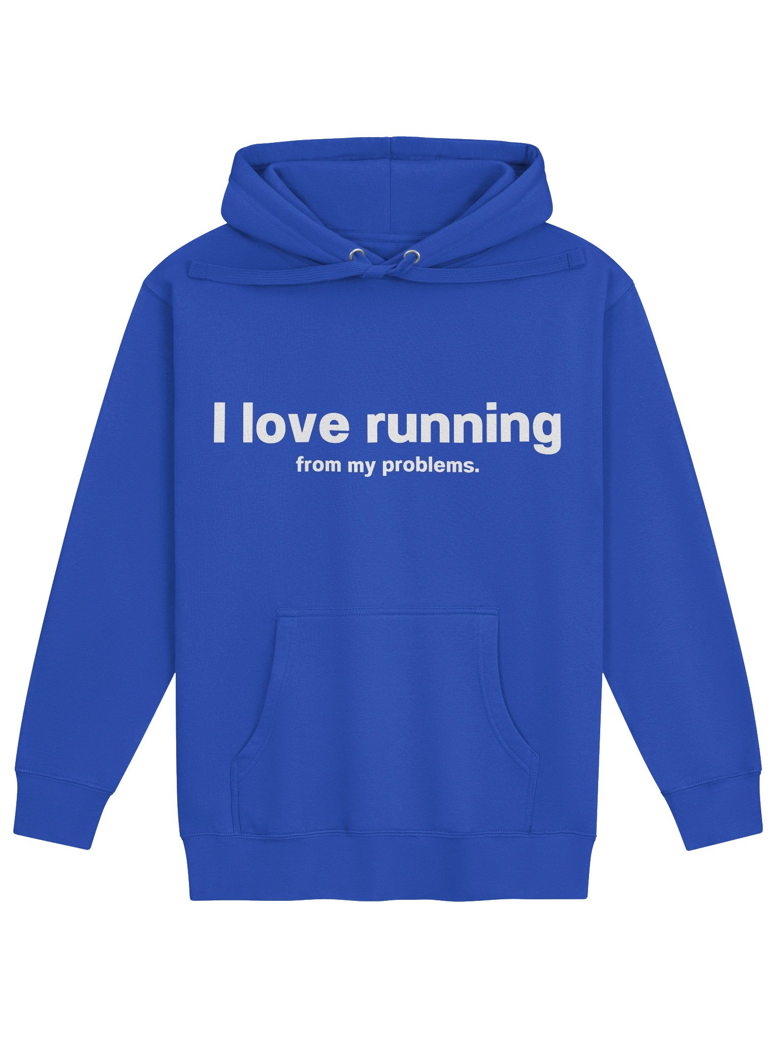 I love running from my problems. Unisex Hoodie product image (17)